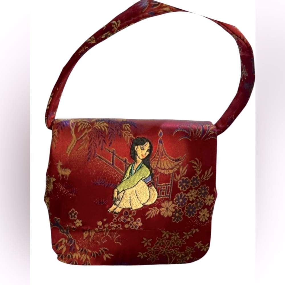 Licensed Disney Red Mulan Mini Bag